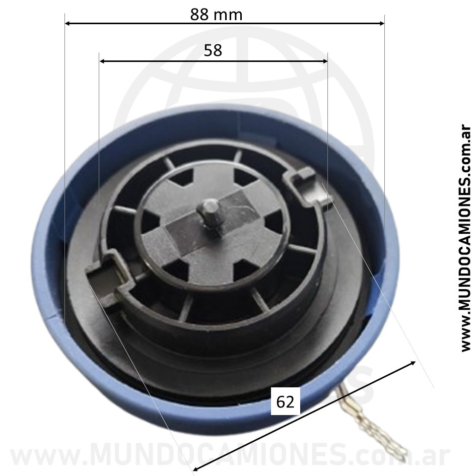 TAPA TANQUE UREA
