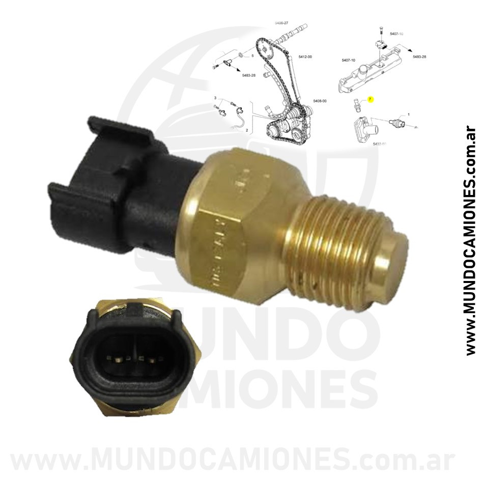 SENSOR TEMPERATURA IVECO DAILY
