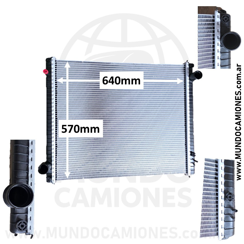 RADIADOR AGUA TIPO BEHR